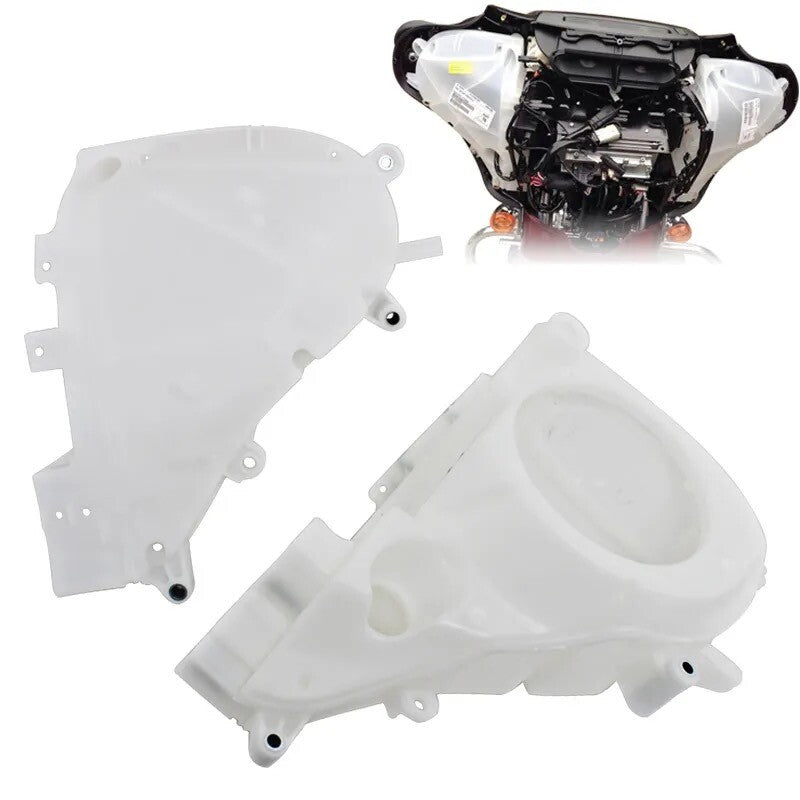 2X Inner Fairing Speakers Enclosure Cover for Harley Touring Street Glide 14-up