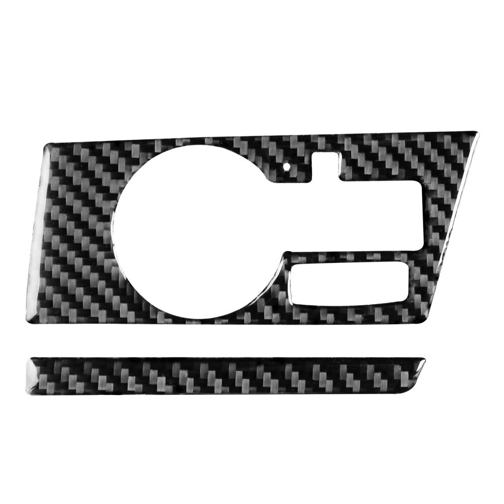 Headlight Switch Button Panel Cover Carbon Fiber for BMW X3 E83 2004-2010 LHD