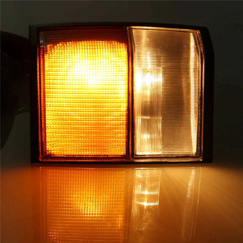 Front Left+Right Turn Signal Corner Lamps for Land Rover for Range Rover Classic Q