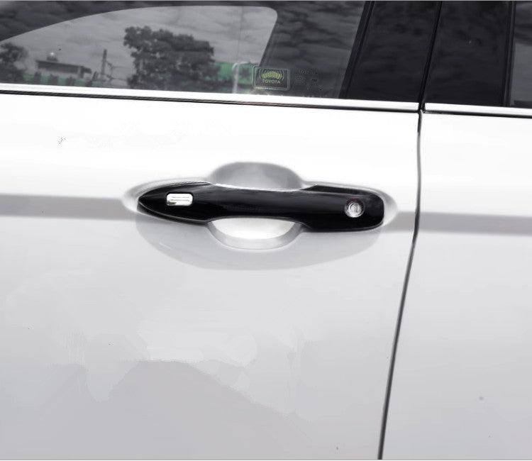 Bright black Front Car Door Handles Cover Trim 4pcs for Camry 2018-2024 v