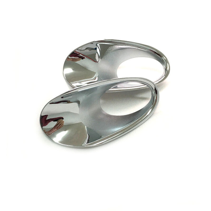 Pair for Honda Accord 4DR Sedan 2011 2012 Chrome Front Fog LIght Lamp Cover Trim