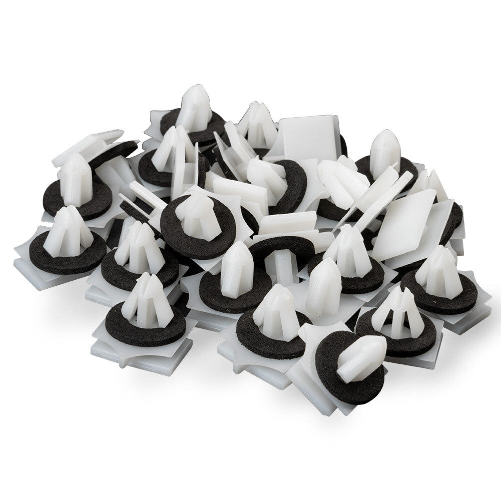 30PCS Exterior-Rocker Panel Molding Retainer Clip W/Sealer for Ford MKZ 2013-On