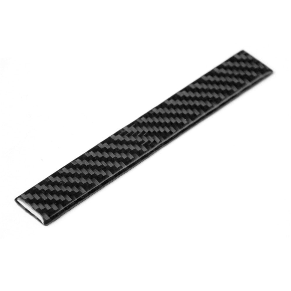Red Carbon Fiber Manual Gear Shift Panel Cover Trim for Jeep Liberty 2008-2012 v