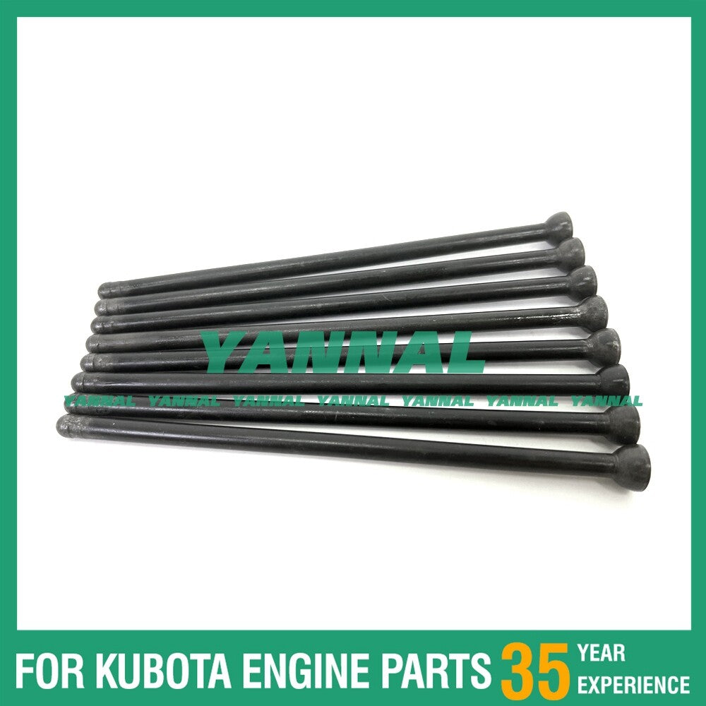 New 8-piece valve pushrod assembly for V2203 and V2403 engine parts.