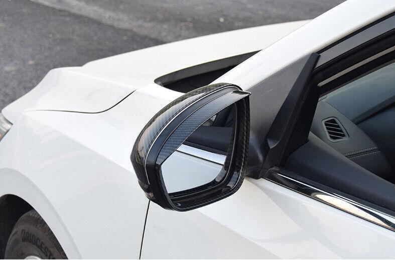 for Nissan Sentra 20-2023 Carbon Fiber Look Exterior Rear View Mirror Frame Trim