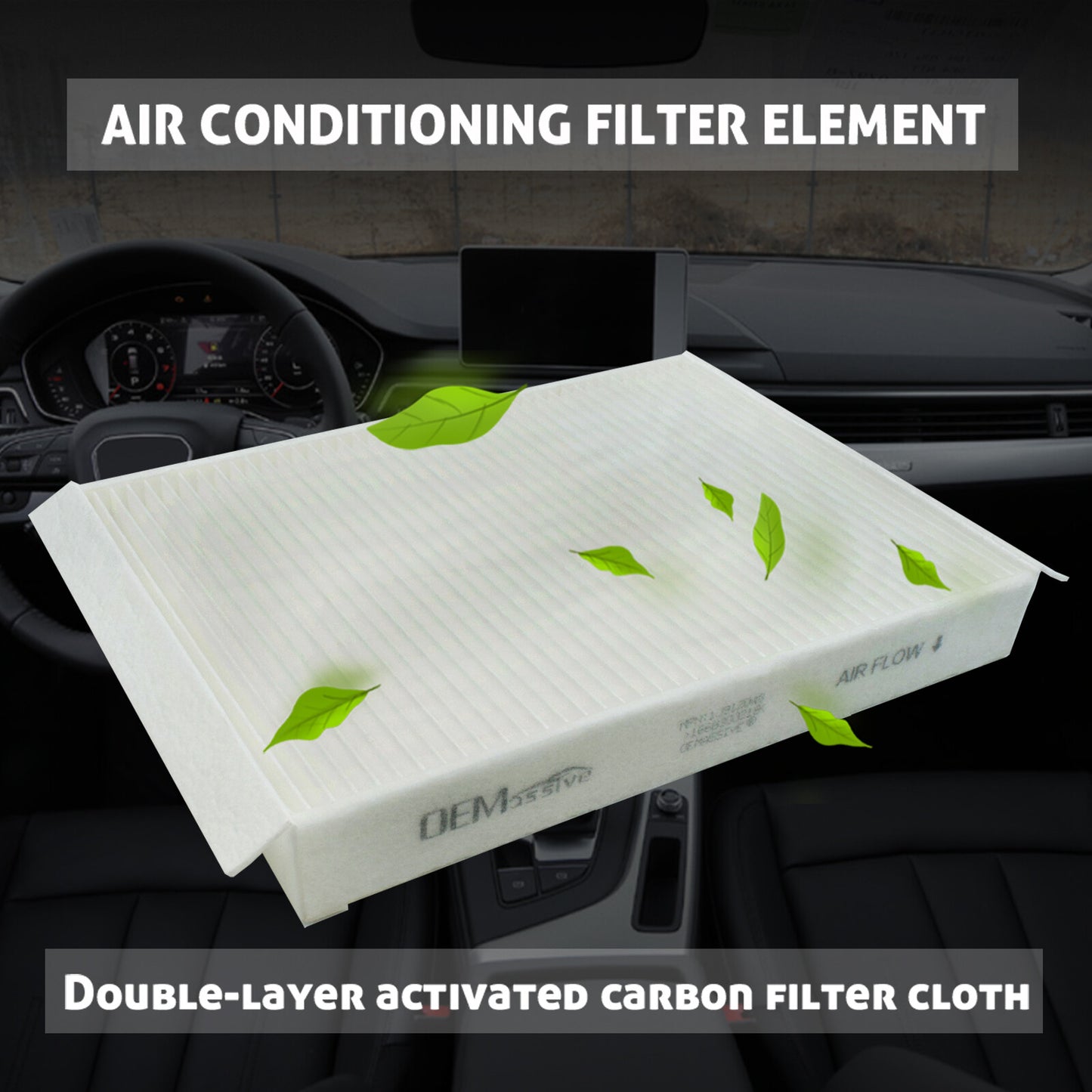 for Mercedes GL-Class GLS X166 GLC X253 Car Pollen Cabin Air Conditioning Filter Q