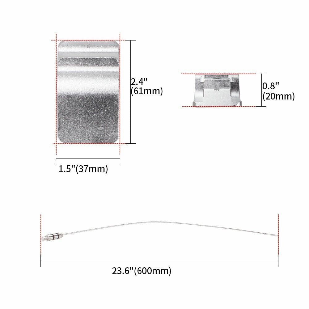 Billet Oil Dipstick for Honda K20 K-Series Dip Stick Silver Q