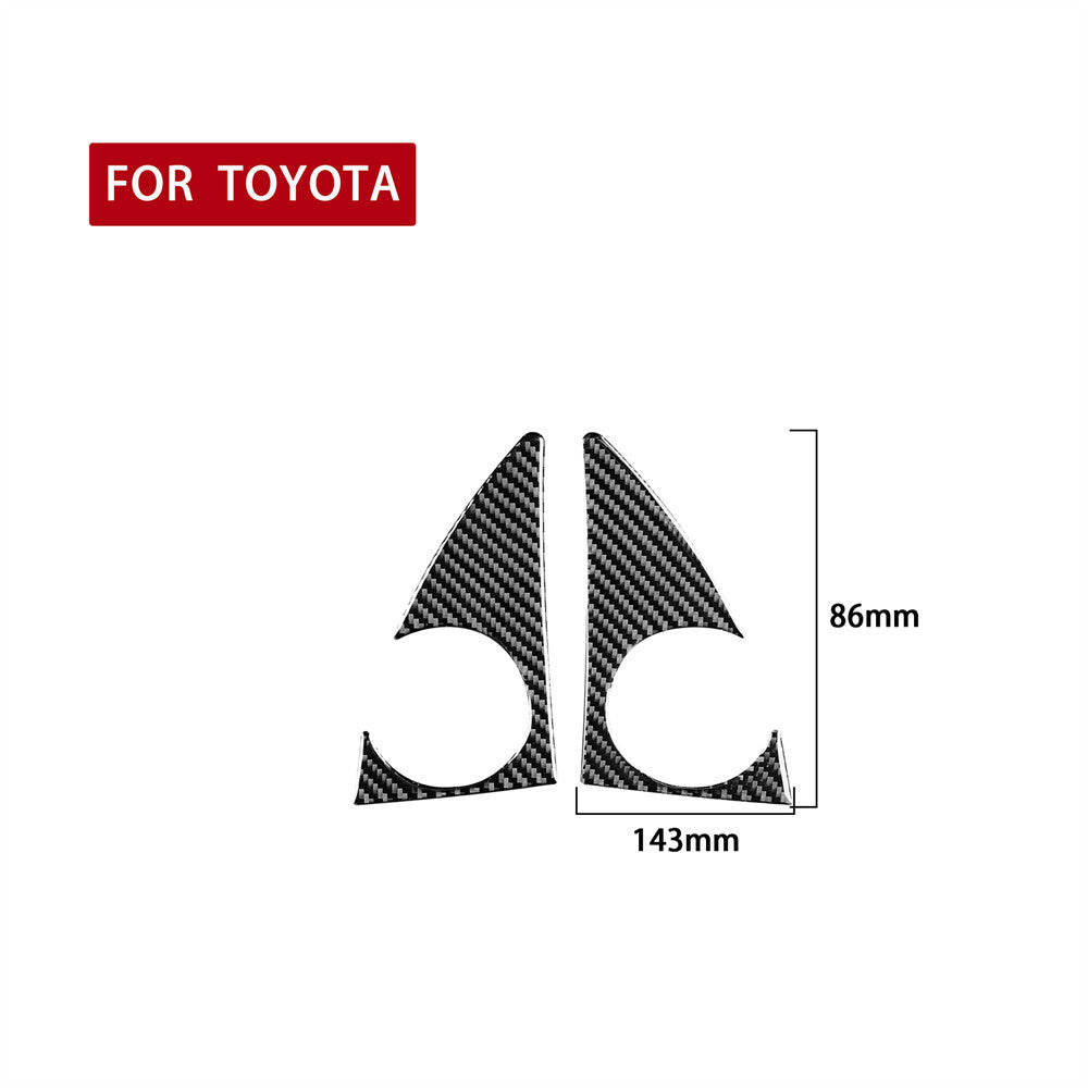Carbon Fiber Console Switch Button Sticker Trim Cover For 350Z 2006-2009 v