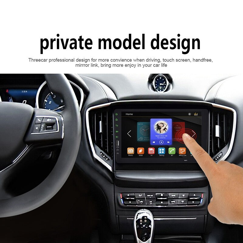 1Din Car Stereo Radio MP5 Player Touch Screen Bluetooth Mirror Link 9in FM USB