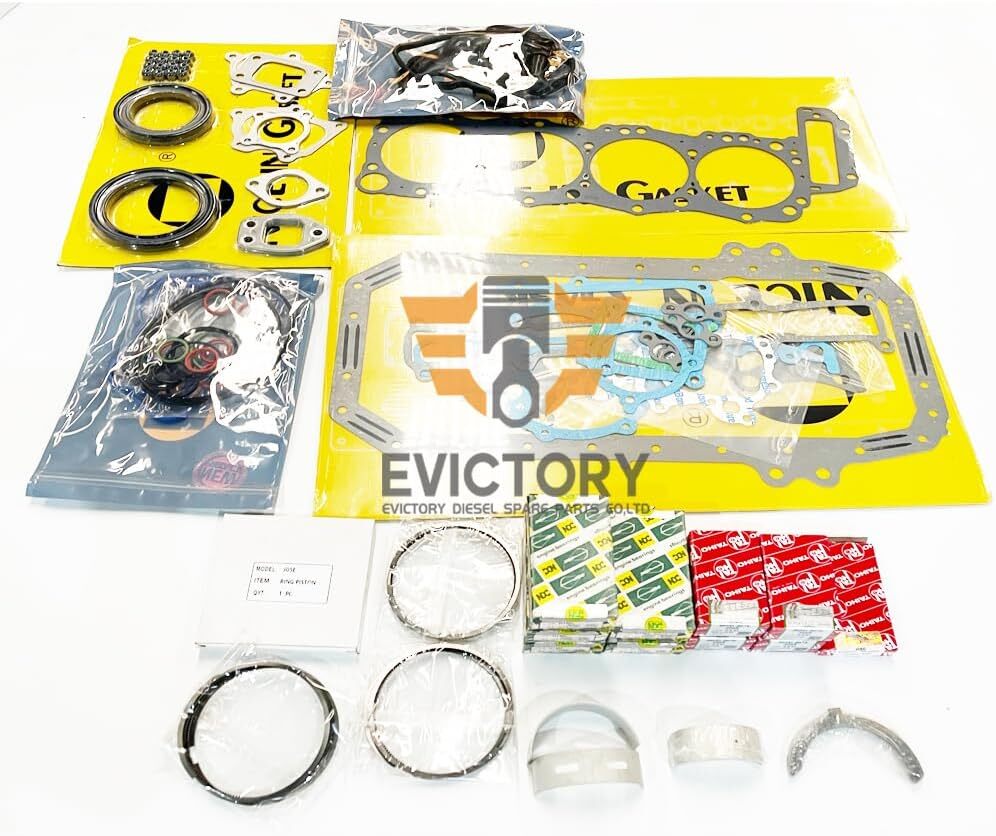 8pcs Piston Rings Set Mast 97mm STD For C55 SLK55 AMG W203 5.4 M113 19637 B