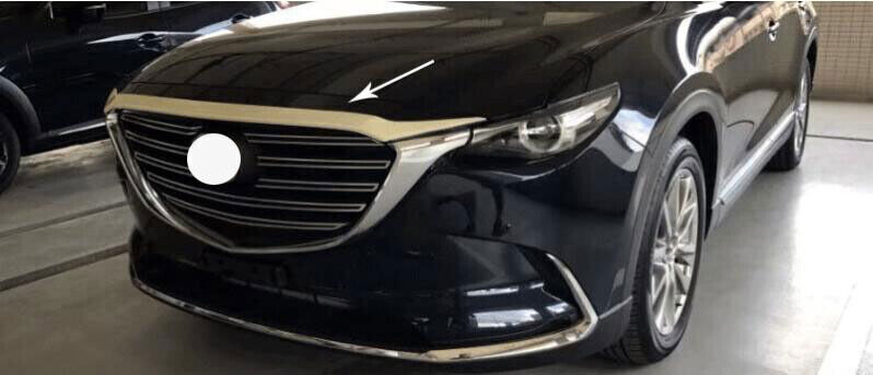 Carbon fiber rear AC vent panel cover trim for Honda Accord 2018 - 2022