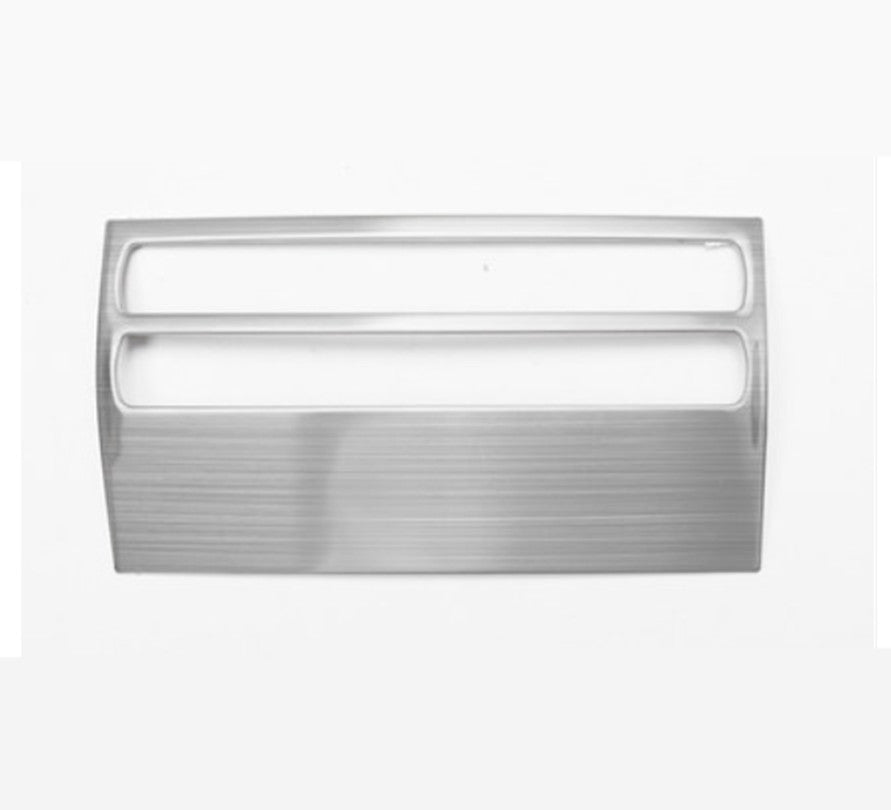 1X Silver Interior Air Condition Panel Cover Trim for Toyota Prado FJ120 2003-09