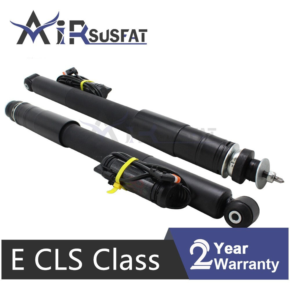 Pair for Mercedes W211 C219 E CLS Rear Suspension Strut 2113262700 2113262800