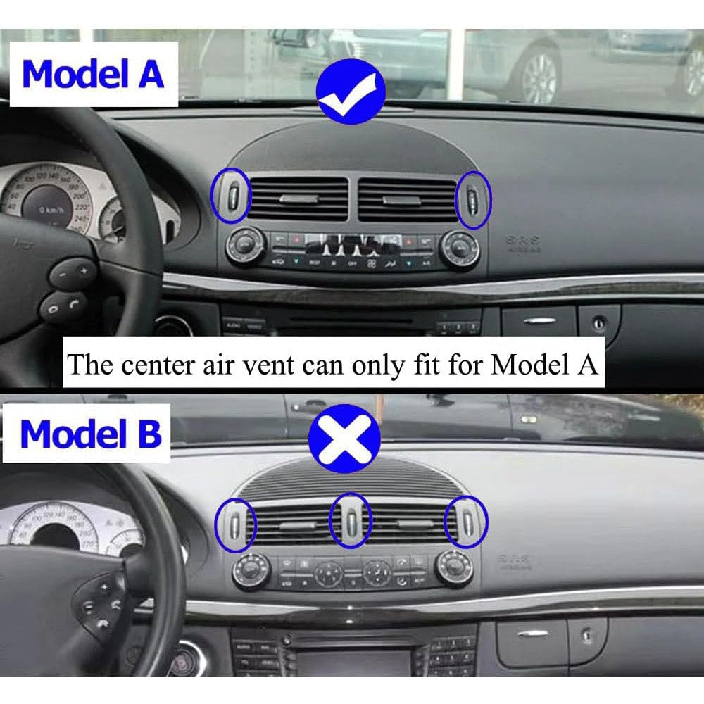 Front Center Air Vent Outlet Panel Cover for Mercedes for Benz E-Class W211 2003-08 Q