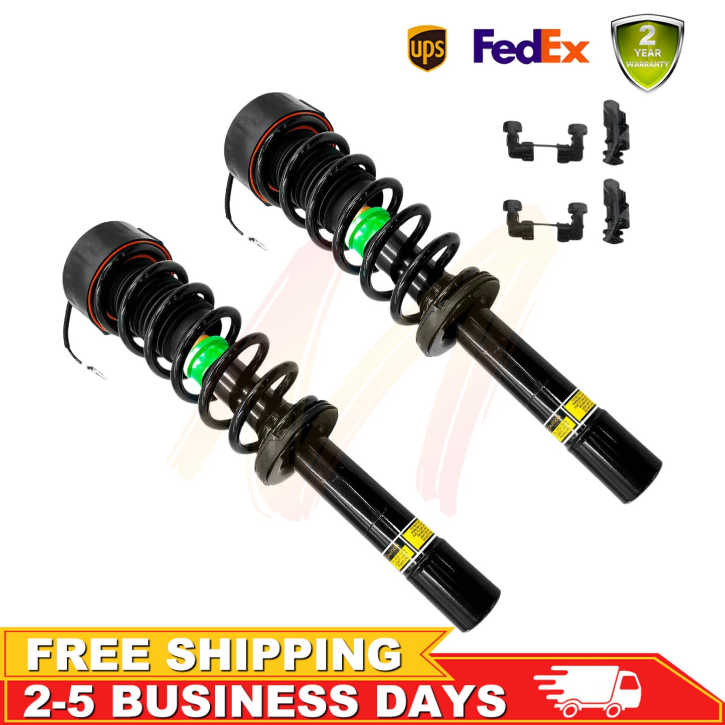 2-piece front shock absorber strut assembly for Mercedes C117 W246 W176 CLA250 B250 A45 AMG 11-19