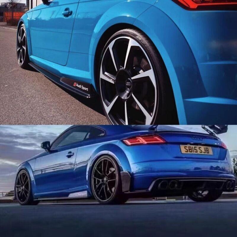 carbon fiber side skirt blades for Audi TT Sline MK3 TTS TTRS 2015-22024