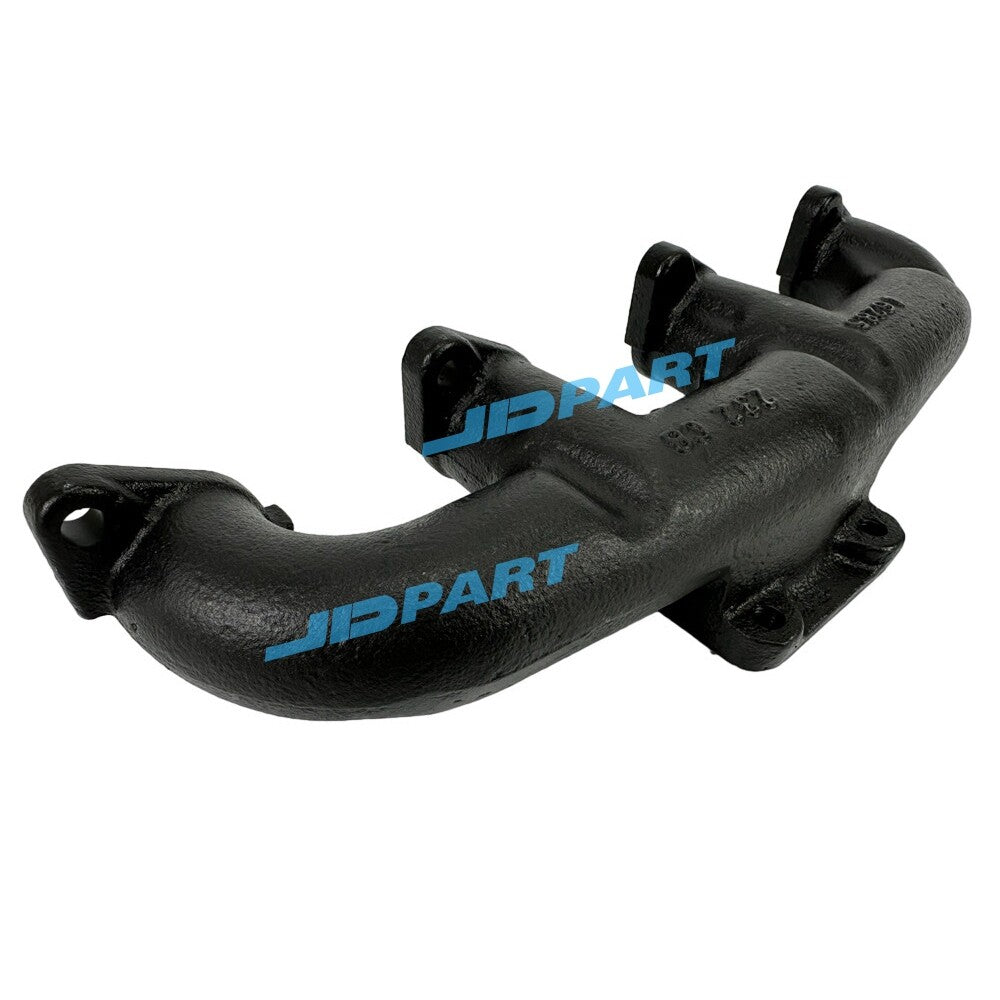 Exhaust manifold 16285 - 12310 for V1305 excavator engine parts.