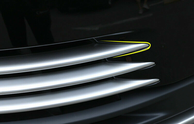 for Range Rover L405 2013-2017 Silver Car Front Fog Light Lamp Strip Trim Cover