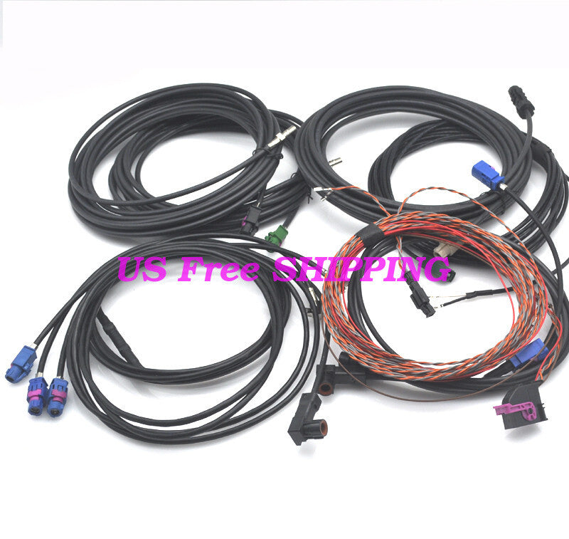 360 degree Reverse Camera retrofit Cable wiring For 95B.2 2019 up macan v