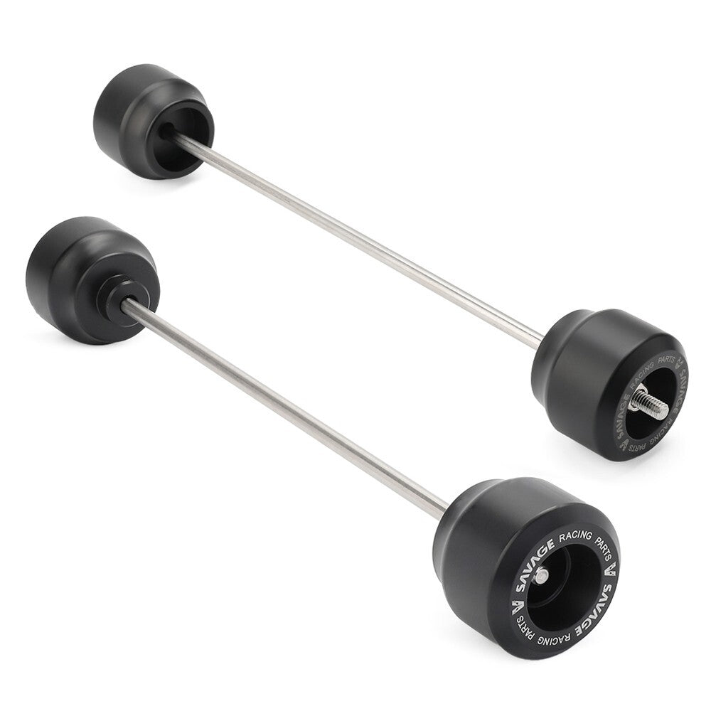 For CFMOTO 450NK 450SR 450NK Front Rear Wheel Axle Spool Sliders Guard Protector Q
