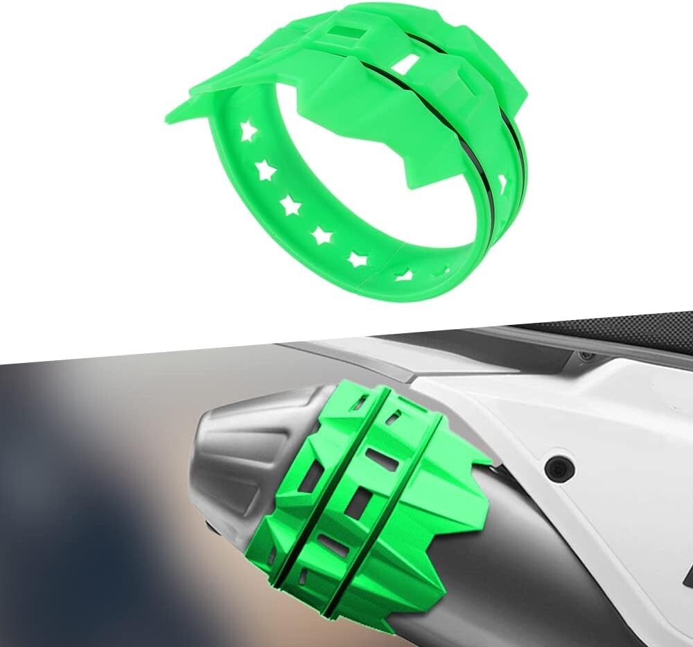 Exhaust Tail Pipe Protector for Benelli,Buell,CF-Moto,Enfield,Hyosung, for Polaris