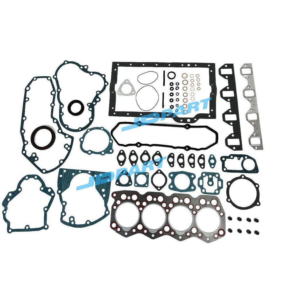 Full gasket kit with head gasket for S4E2 excavator engine parts -