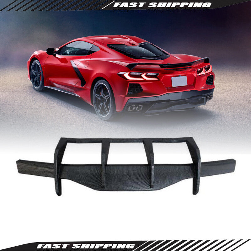 Carbon fiber rear bumper diffuser suitable for 20-25 for Chevrolet for Corvette C8 Stingray Z51 STG 3. Q