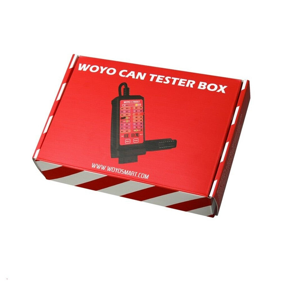 WOYO CAN Tester Box Pin Settings Diagnostic Tool OBD II / CAN BUS Breakout Box Q