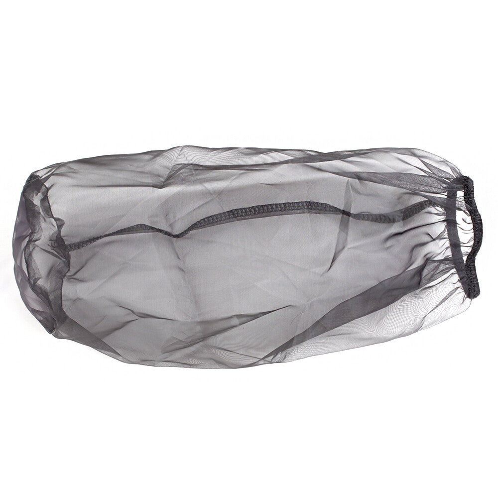 Black New Flow Cylindrical Inflow Air Filter Guard Dust Cover Cloth Long Style Q