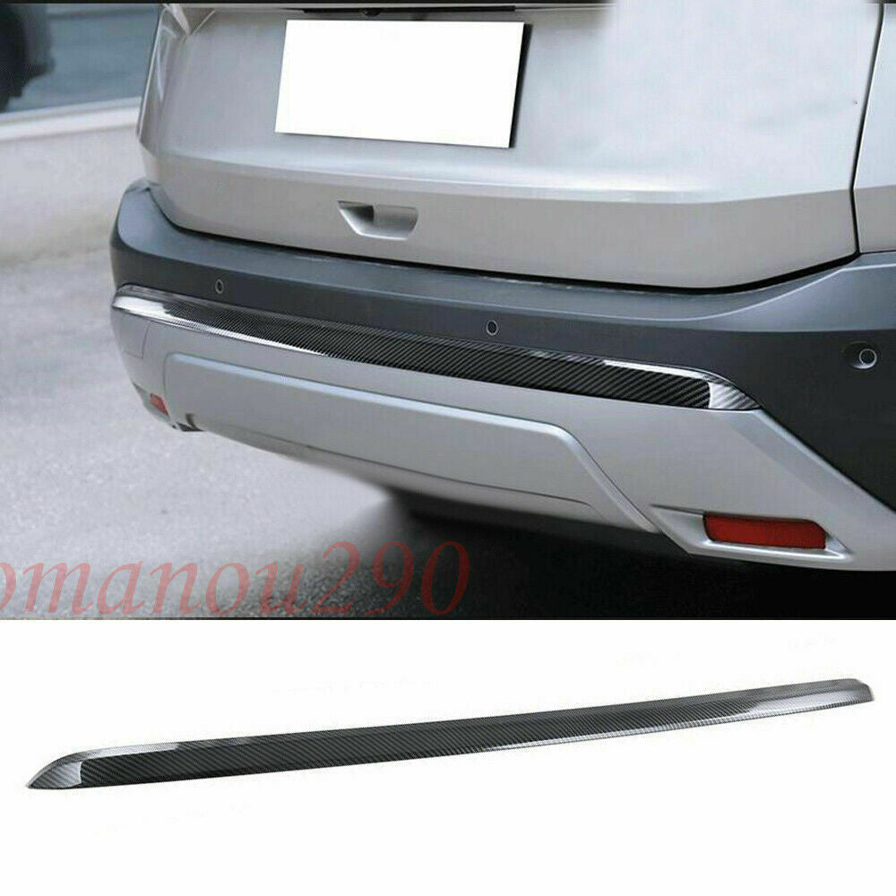 2021-2024 for Nissan Rogue Carbon Color ABS FrontRear Bumper Molding Cover Trim