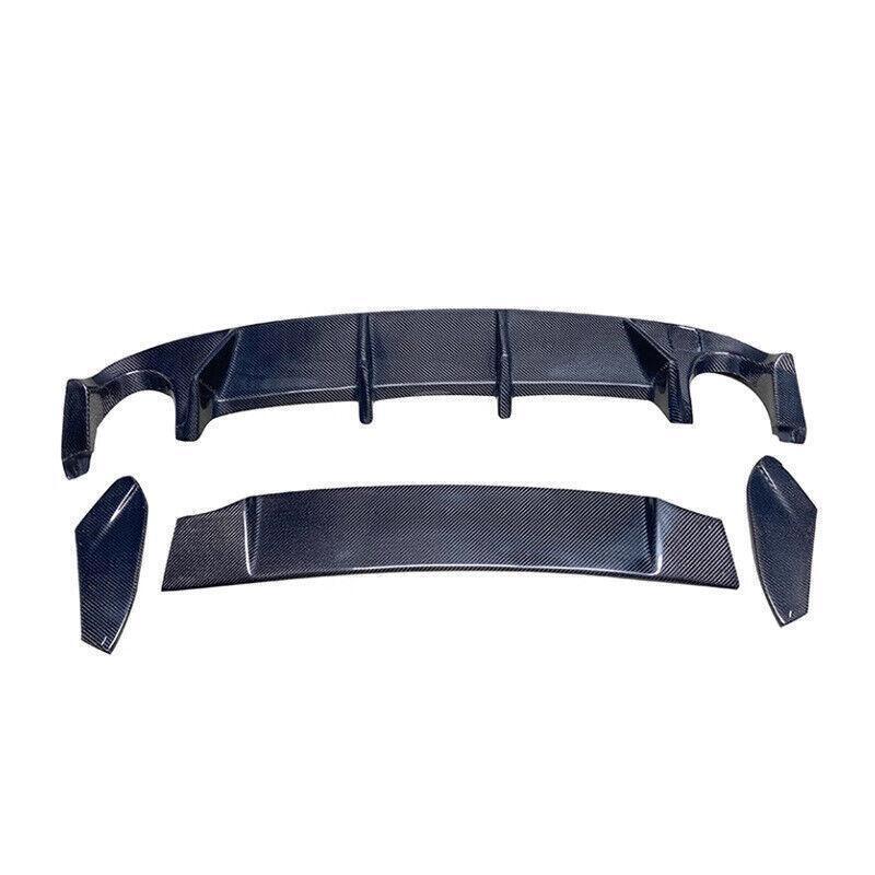 Rear diffuser bumper and boiler chin for Volkswagen MK6, for Golf 6 VI, GTI 2010-2013