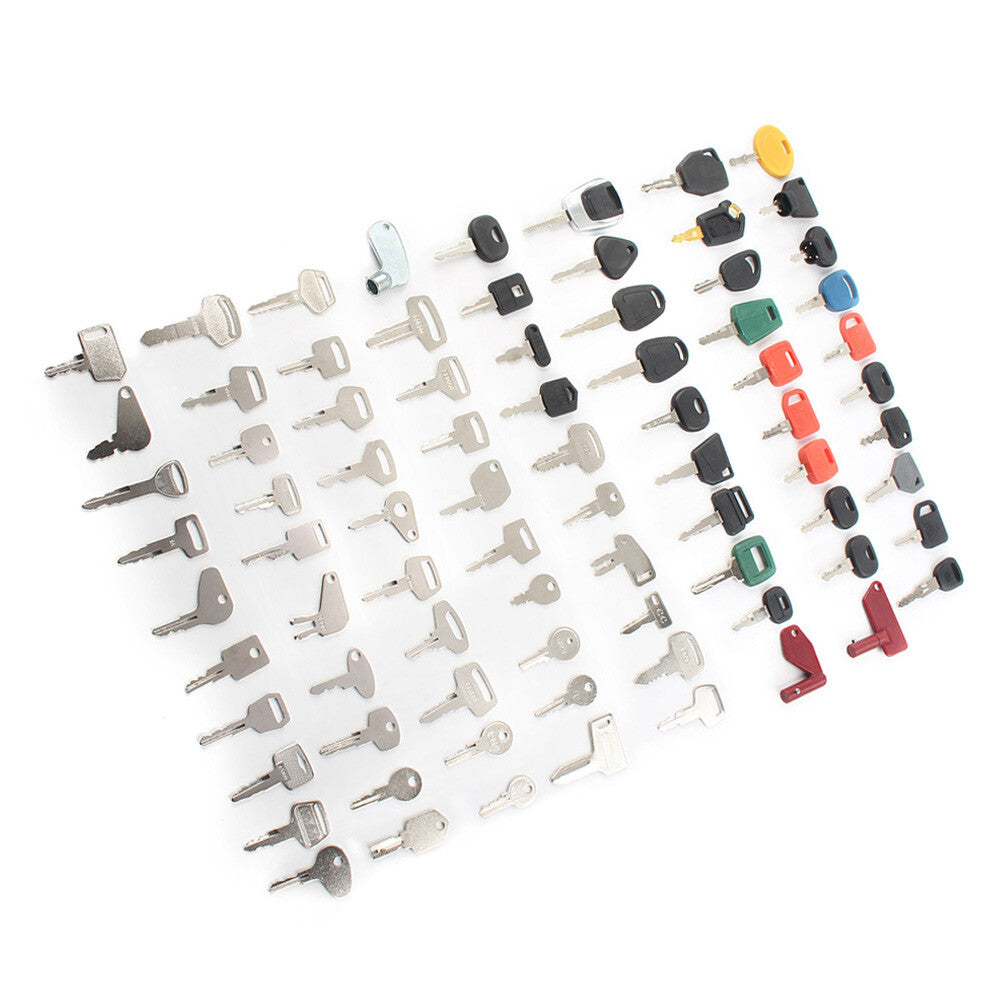 Heavy Equipment Construction Ignition Keys Set Fit Komatsu For Case For Bobcat