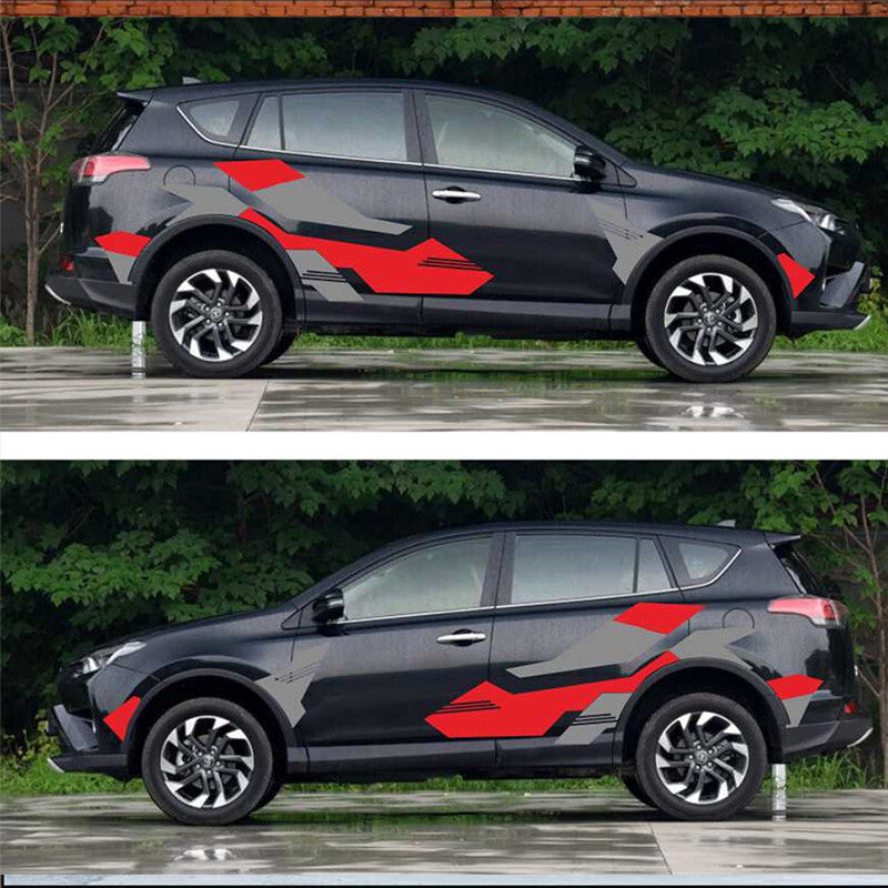 Car for SUV Both Side Sticker Vinyl Body Decals Waterproof DIY Accessories