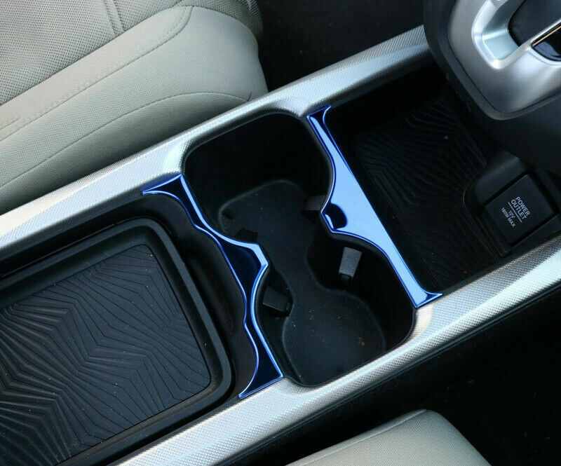 for Honda CRV CR-V 17-21 Blue Titanium Transmission Water Cup Holder Frame Cover