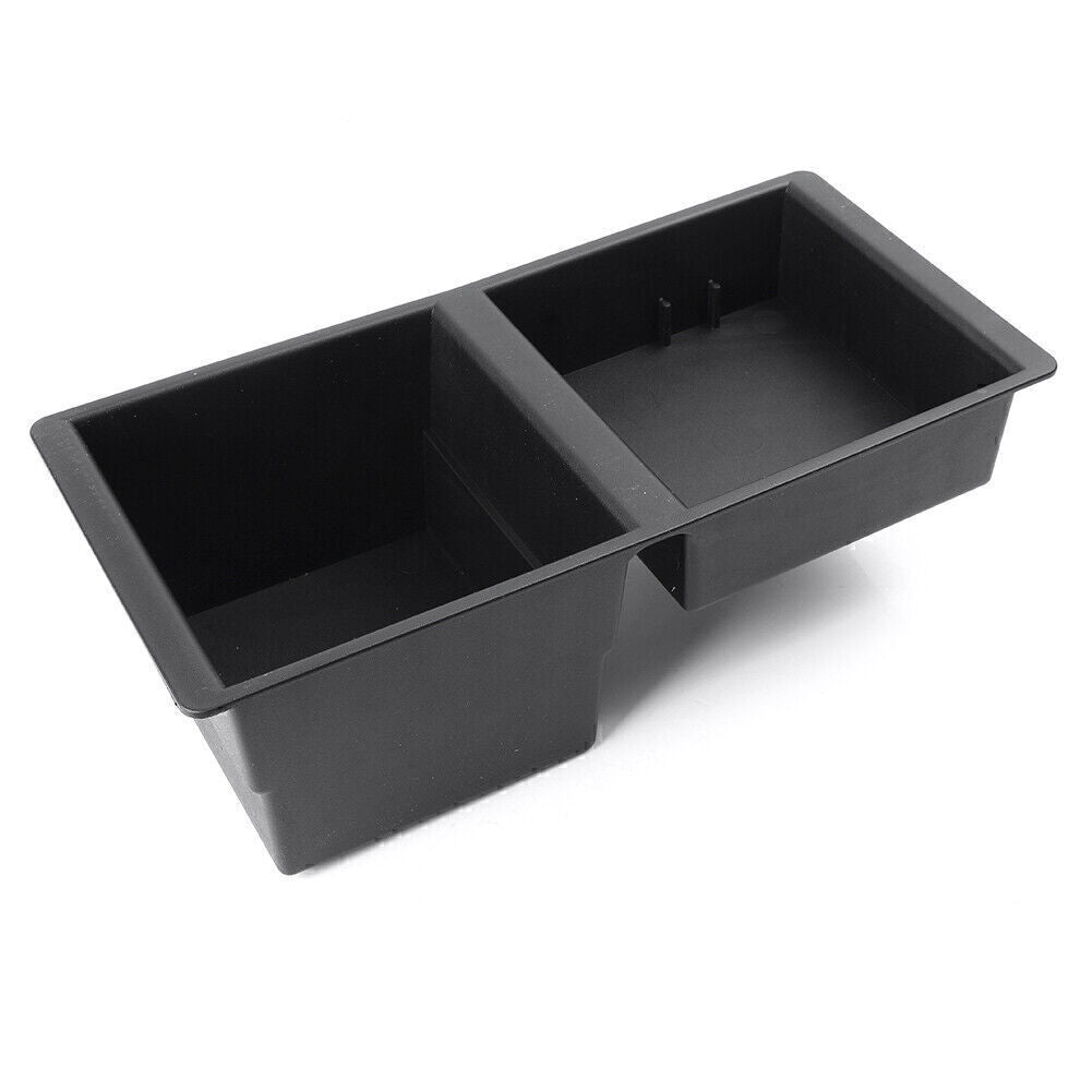 Car Central Console Tray Storage Box Fit for Chevrolet for GMC for Sierra for Yukon Black