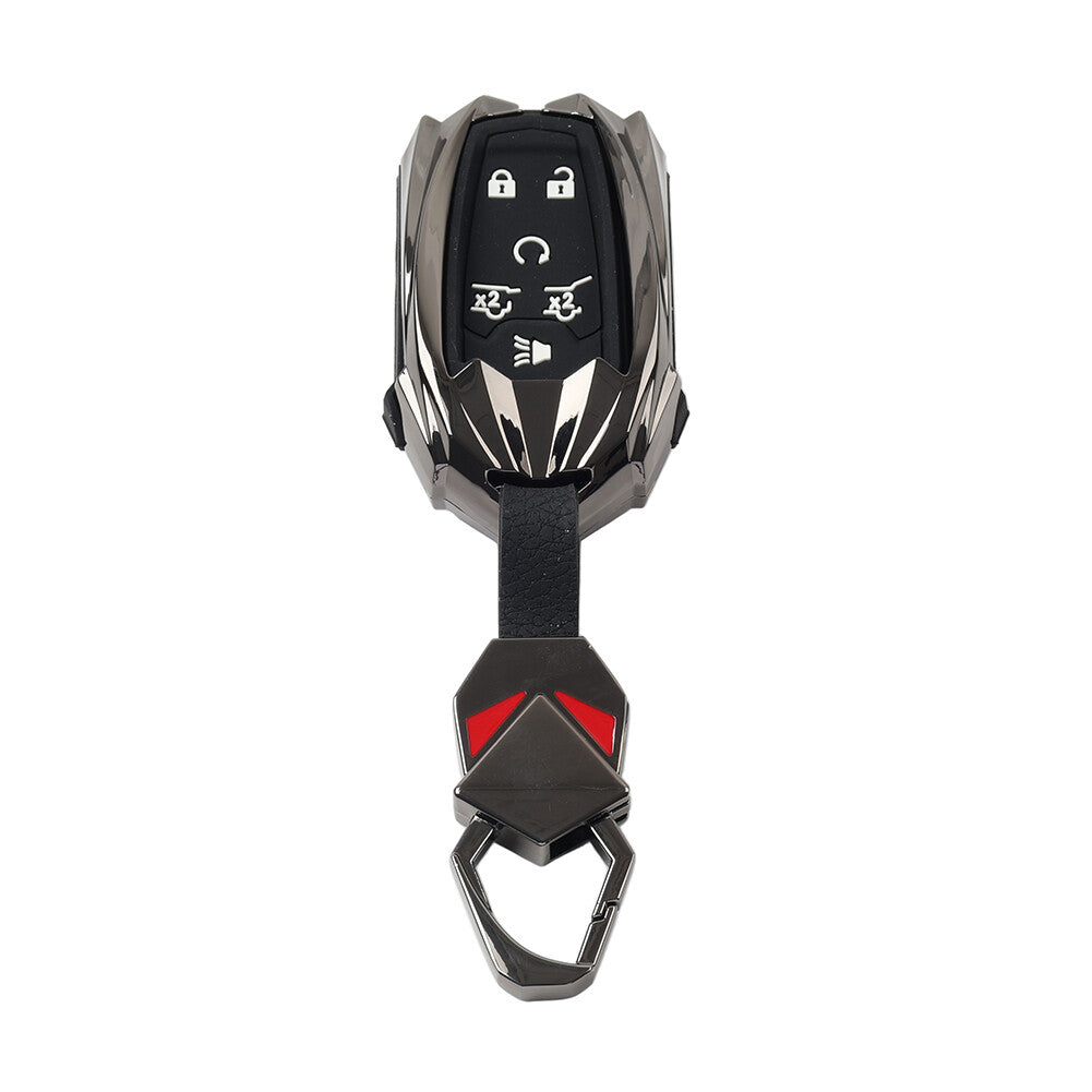 Remote Key Fob Shell Case Cover for GMC for Yukon for Chevy Tahoe Suburban Silverado Q