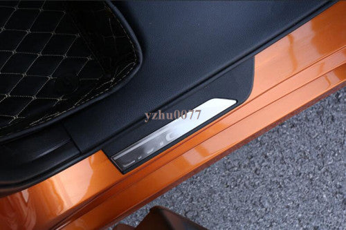 4X For 10th for Honda for Civic 2016-2021 Accessories Door Sill Scuff Plate Cover Guard