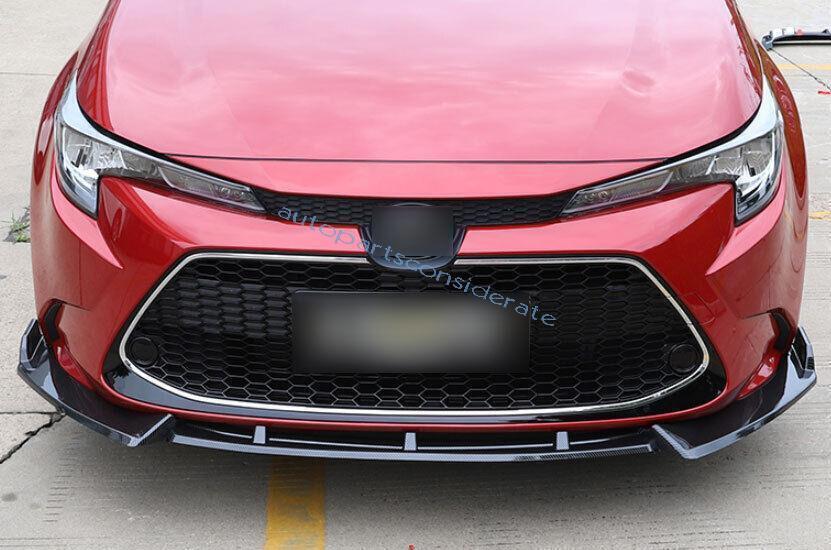 Carbon Fiber Front Bumper Lip Spoiler Bodykit Refit for Toyota for Corolla 20-2024