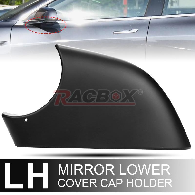 Left Driver Side Door Wing Mirror Cover Lower Holder For 2017-2022 for Tesla Model 3
