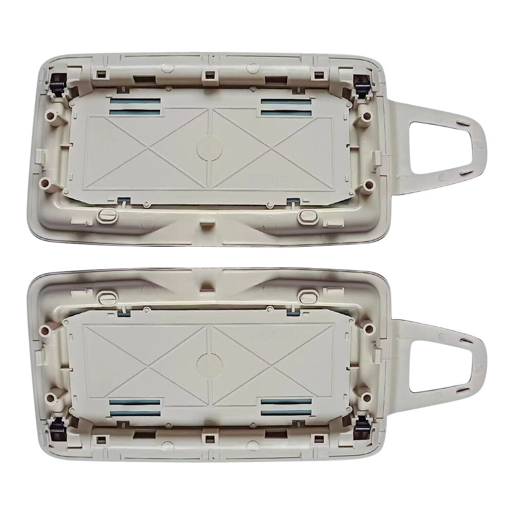 Fits For E320 E500 E550 2Pcs Front Left Right Sun Visor Mirror Frame Cover Q
