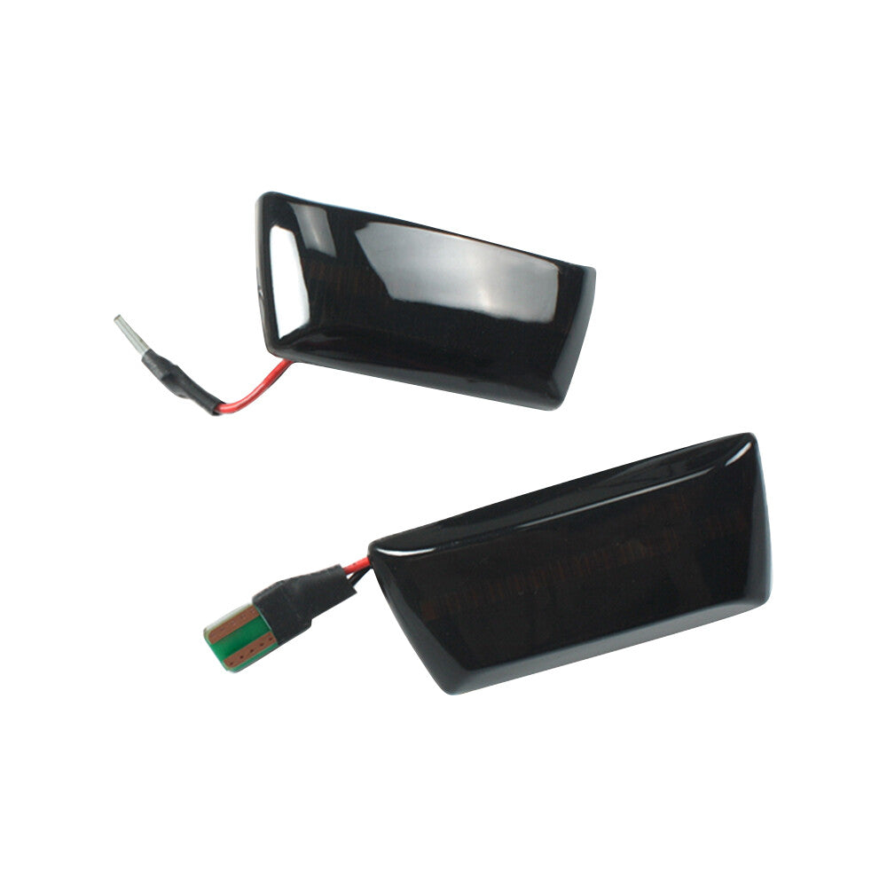 2X Smoked Led Side Marker Singal Light For Insignia A Adam for Astra H Corsa D E Q