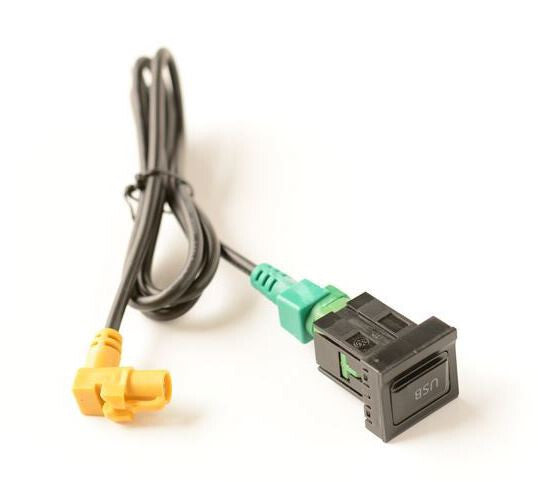 USB PORT DASH SOCKET CABLE for VW for GOLF for PASSAT for Jetta for TIGUAN CC RNS510 310 RCD510 v