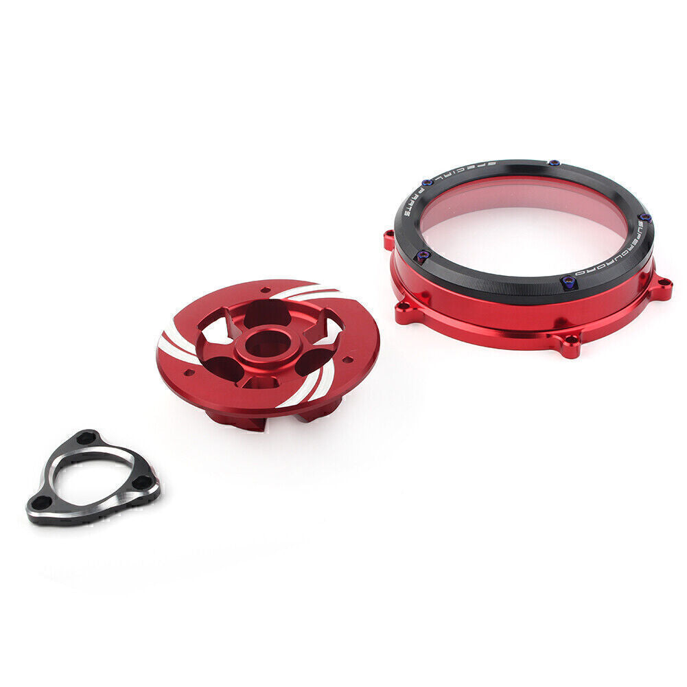 Clear Clutch Cover Protector Guard Fit for Ducati Panigale 1199 1299 959 RS 12-20 13