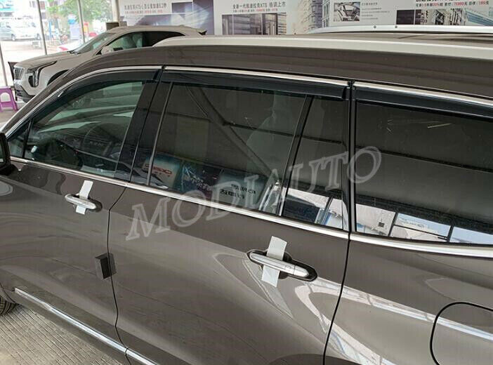 for Cadillac XT6 2020-2024 Window Visor Vent Shield Sun Rain Guard Deflector New