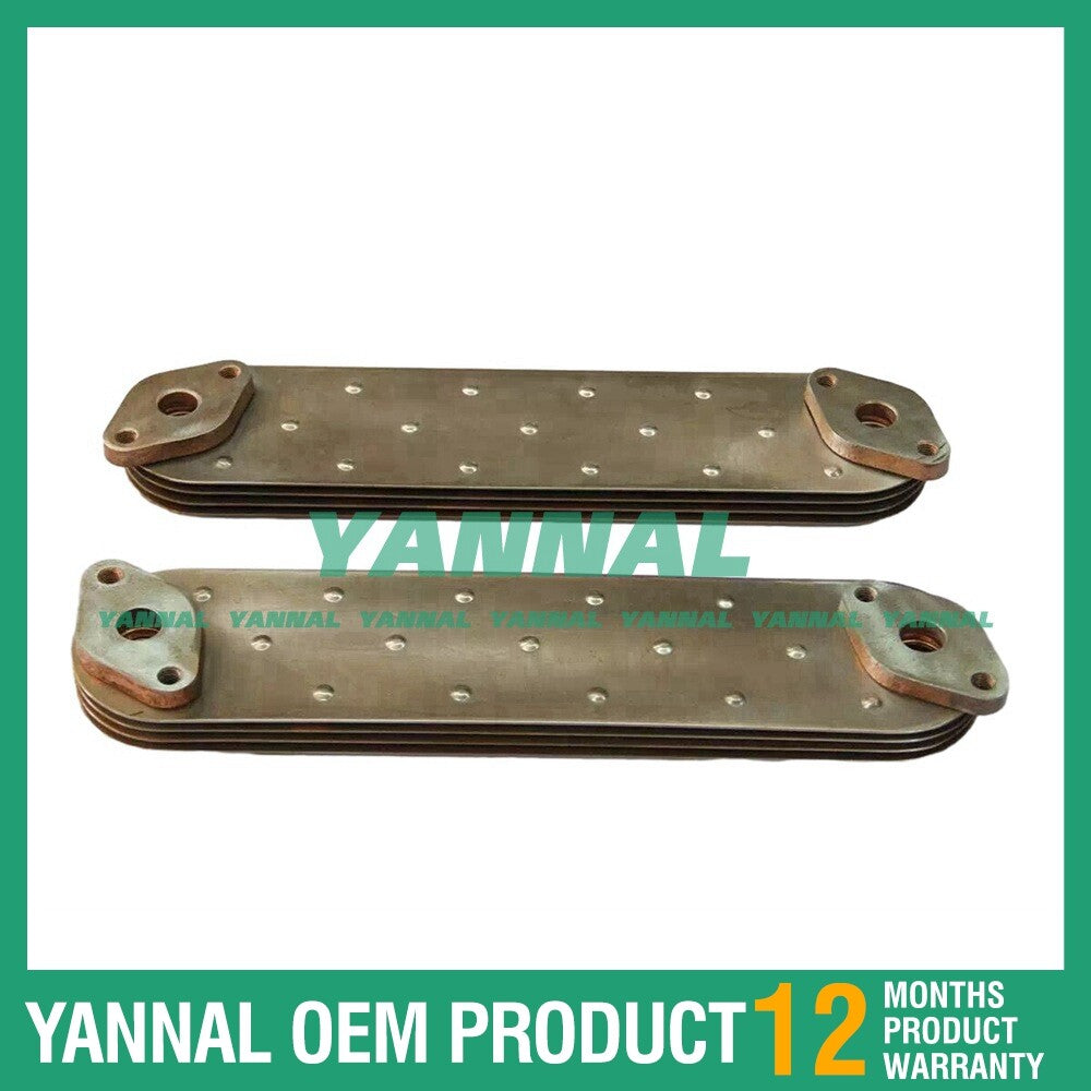 4BD1 oil cooler core is suitable for Isuzu engine parts.