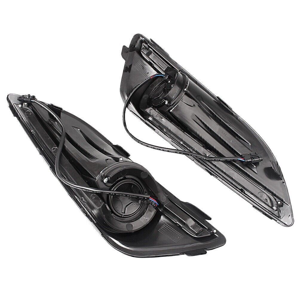 2X Car Fog DRL LED Daytime Running Light W/Turn Signal for Ford Fiesta 2013-15