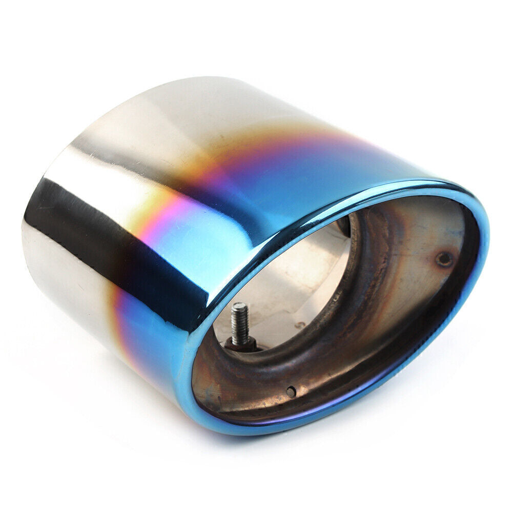 Car Steel Bluing Rear Exhaust Pipe Tail Muffler Tip for Honda Accord 2008- 2012 Q