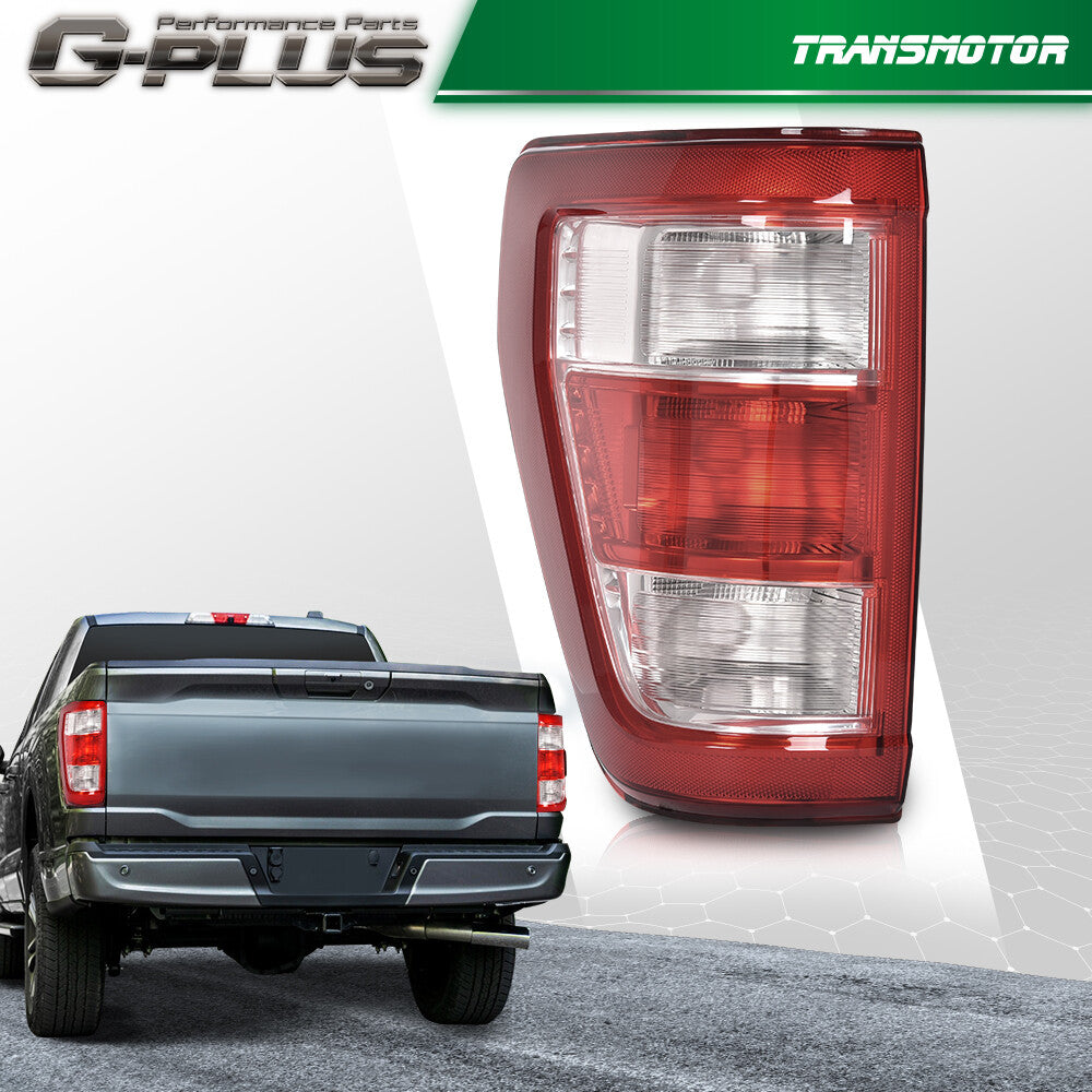 Left and right side tail lights fit for F150 XL 2021 - 2023 brake light assembly - v