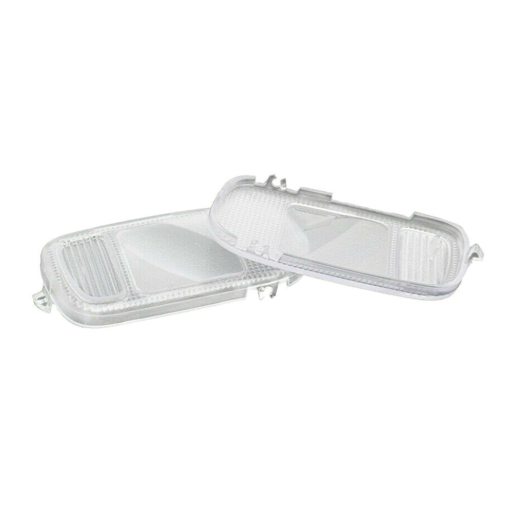 Fit 2003-2009 for Dodge for Ram 1500 2500 3500 White Interior Dome Light Cover Kit Clear Q