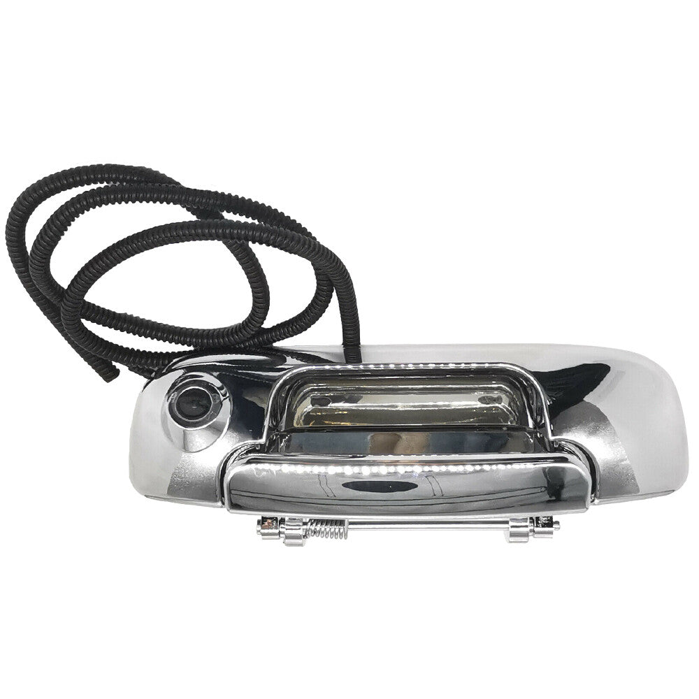 Rear Tailgate Handle w/CameraWiring Harness for Dodge for Ram 1500 2500 3500 Chrome Q